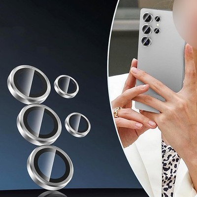 S25Ultra Kamera Objektivschutz mit robustem Metall und Hartglas Design