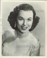 1954 Press Photo Bess Myerson, television star - kfa41415