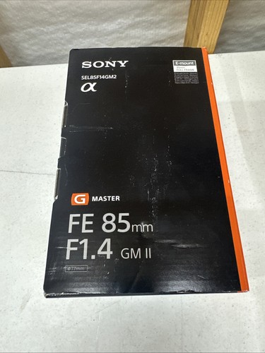 Sony FE 85mm f/1.4 GM II Lens SEL85F14GM2 Near Mint #2765498A