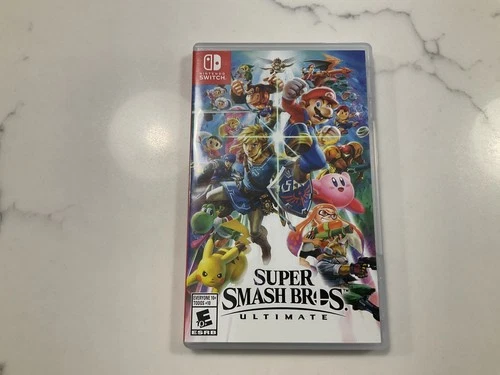 *EMPTY CASE BOX ONLY* 2018 Super Smash Bros. Ultimate Nintendo Switch - NO Game