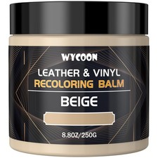 Leather Recoloring Balm  Color Restorer  Beige Leather Dye, Paint  Repair ...