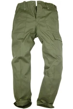 MILITARY OG COMBAT PANTS MENS 28 R Plain olive bottoms Gents Army cargo trousers
