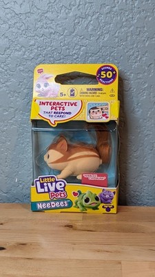 Moose Toys Little Live Pets NeeDees Nibblee CHIPMUNK Interactive - NEW RARE
