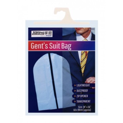 KLEID MANTEL ANZUG TASCHE ABDECKUNG REISSVERSCHLUSS GARDEROBE HÄNGEND REISEN ROBUST STAUB- & WASSERDICHT