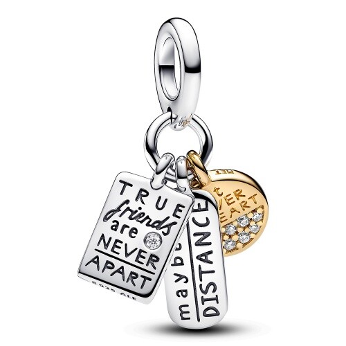 PANDORA Dreifacher Freundschafts-Charm-Anhänger763436C01 - Bild 2 von 3