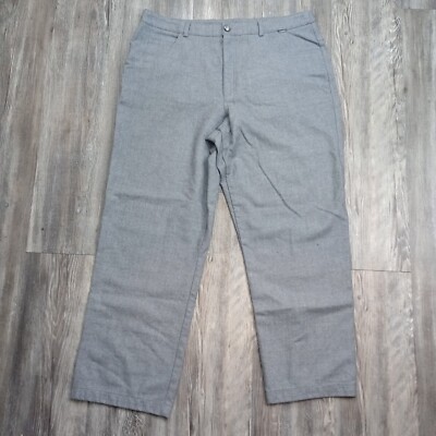 ESCADA Women's 100% New Wool Pants EU Size 44 Cropped Work Wear Zip Up Formal
