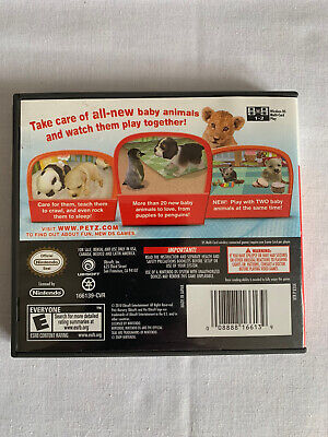 PETZ nursery 2 Nintendo DS game complete with manual and case