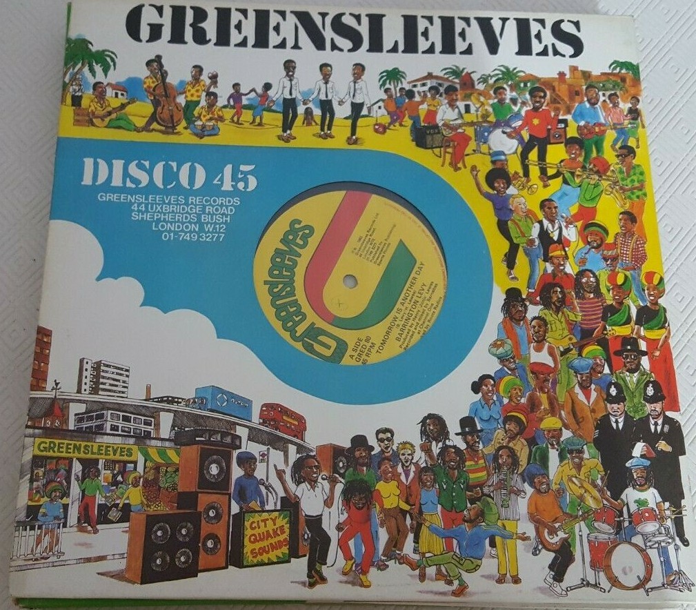 英12” Barrington Levy / Papa Tullo Tomorrow Is Another Day / Delaware GRED80 Greensleeves Records /00250 Barrington Levy / Papa Tullo ‎– Tomorrow Is Another Day MAXI