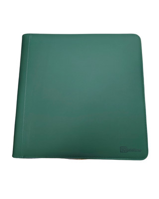 Álbum Para Cromos Y Cartas Coleccionables - 50 Páginas (400 Huecos), Cuero Impermeable, Cierre Cremallera