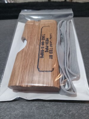 Dugout One Hitter Stash Box Rope-Toke  By Medi-Pipe   USA  Toke-On-A-Rope  