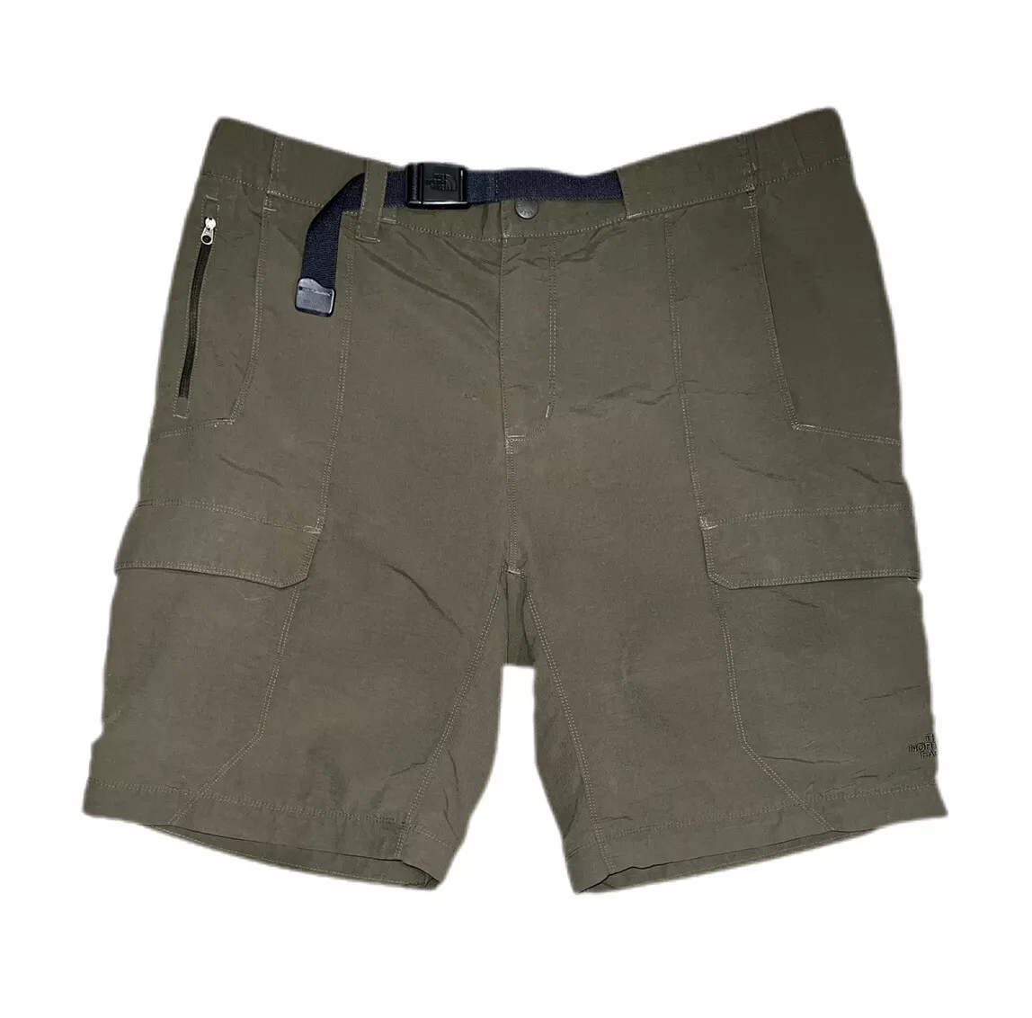North face nylon cargo shorts sales