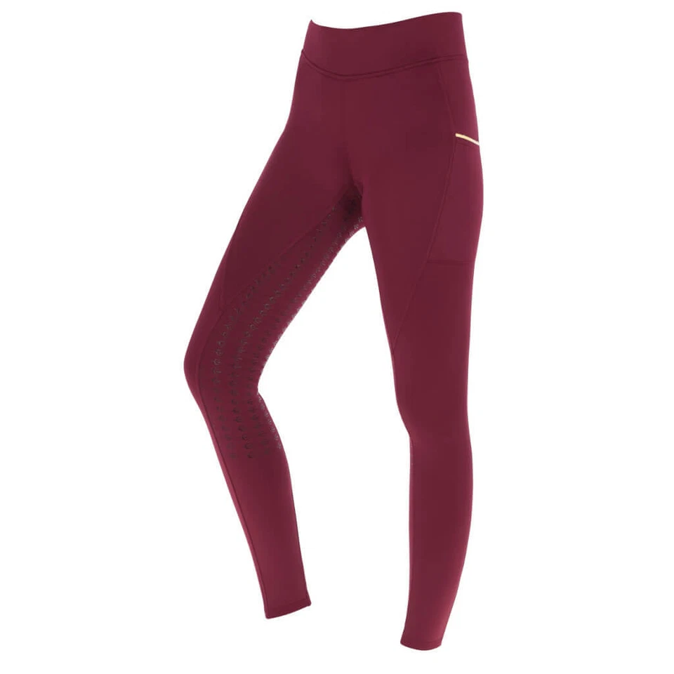 Covalliero Damen Reitleggins gefüttert merlot HW 2022 - Bild 1 von 4
