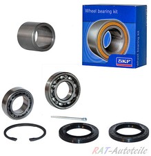 2xDistanzhülse,Rad.L+2xSKF VKBA910 Radlagersatz VW Transporter T2 T3 Bus Kasten