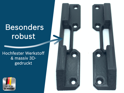2 Set / 4 Stk pc Halterung für Sortimo Bosch L-Boxx Koffer Organizer Mount Clip - Bild 5 von 6