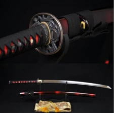 Japanese samurai sword katana Hanbon Forge full tang blade