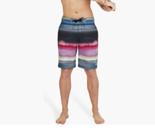 Speedo Men  s 20  Board Shorts Swim Trunks Size XL Blue Coastal Bondi NWT