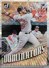 2019 Panini Donruss Dominators Bronze #/349 Boston Red Sox JD Martinez