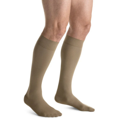 115015 - Jobst For Men 15-20 Knee High Closed Toe, X-Large, Khaki