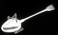 Antique Sterling Silver Basting Spoon, Solomon Hougham, London 1807