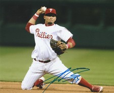 FREDDY GALVIS SIGNED AUTO'D 8X10 PHOTO PHILADELPHIA PHILLIES SAN DIEGO PADRES
