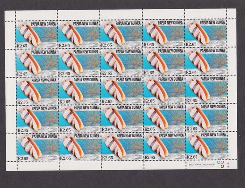 Papúa Nueva Guinea 4 hojas como nuevas - Sea Shells (2004) MNH - Imagen 3 de 4