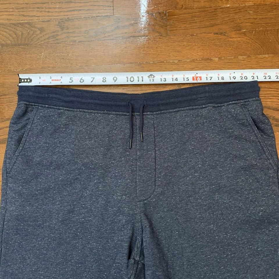 Pantalones Cortos para Sudar Patagonia Mahnya Polar Para Hombre Talla 2XL XXL Azul Marino Nuevos con Etiquetas Bolsillos Foto 3 de 4