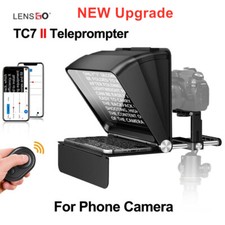 LENSGO TC7 II 7.9" Foldable Teleprompter Camera DSLR Tablet Smartphone Prompter