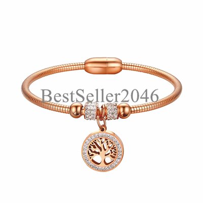 Swarovski Symbolic Tree of Life Bracelet Blue