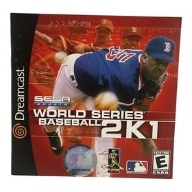 World Series Baseball 2K1 (Sega Dreamcast, 2000) CIB Complete w/ Manual Tested