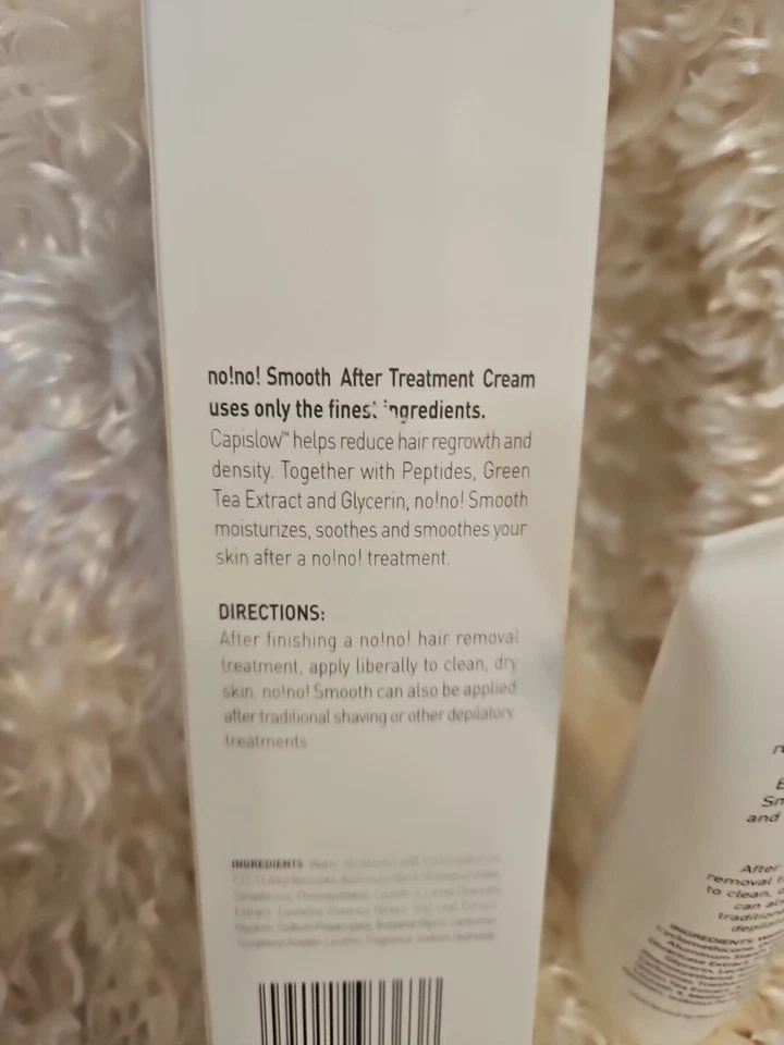 NO! NO! Smooth After Treatment Cream 4.2oz/2oz Sealed! Lot/2 - Image 4 of 4