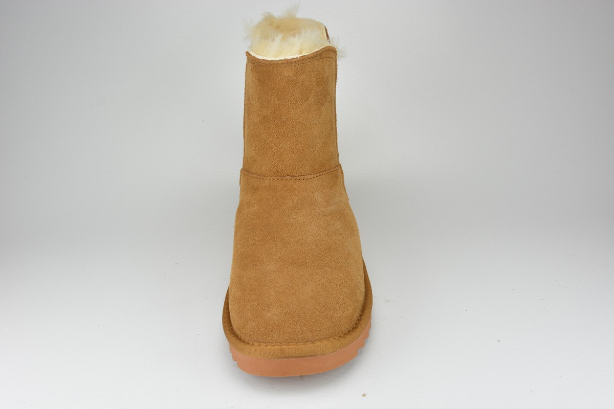 ara Damenschuhe Stiefel ALASKA cognac braun Lammfell Weite H Gr