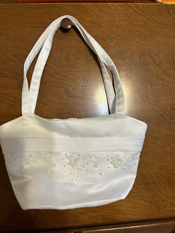 NWT Girls Holy Communion White Purse