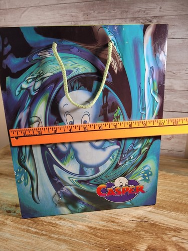Vintage 1996 Casper the Friendly Ghost 12.5" Gift Bag Paper Ephemera - Picture 6 of 12