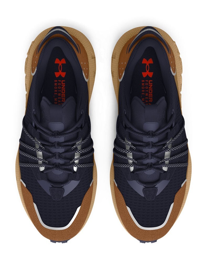 Under Armour Fat Tire Venture Pro HOVR UA Blue Orange Mens 