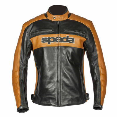 Spada Turismo Leather Mens Motorbike Motorcycle Jacket Size