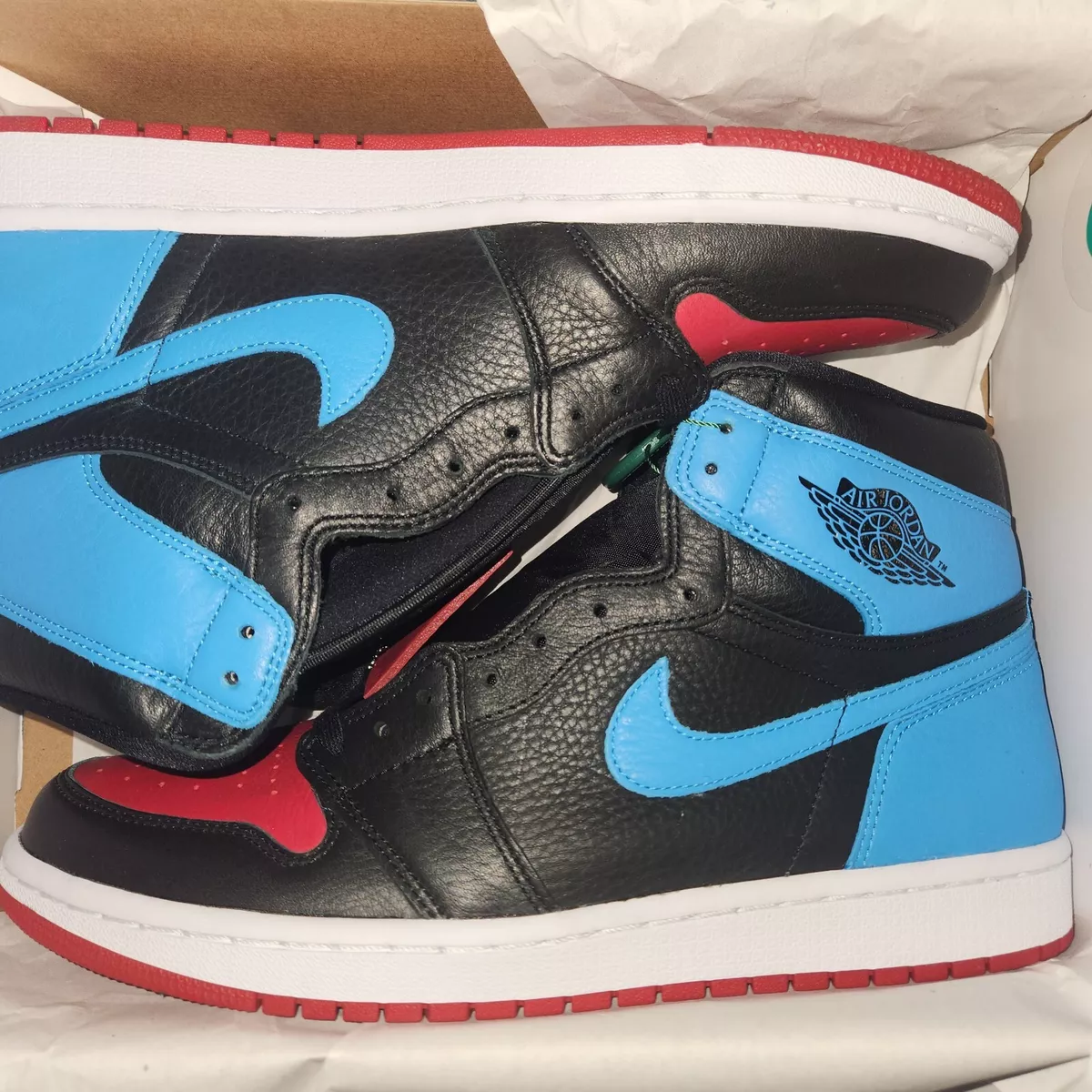 New size 12.5W/11M Air Jordan 1 Retro High UNC/Chicago CD0461-046