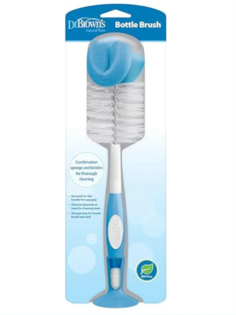 10 Dr. Browns Blue Bottle Brushes New in Pack