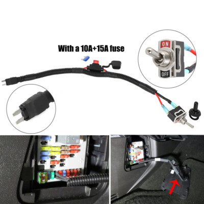 Switched Fuse Universal Automotive Switched Fuse Switch For Mini Fuse WIth wire