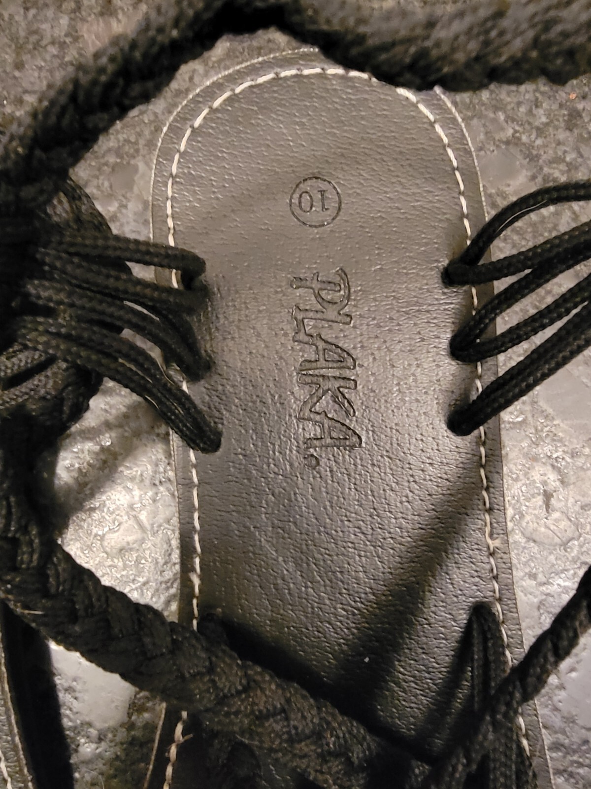 APL Plaka sandali piatti intrecciati a mano da donna neri PAVONE stile bo ho taglia 10 NUOVI