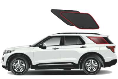 SNAPSHADES Port Window Shades for Ford Explorer 6th Gen (U625; 2020-Present)
