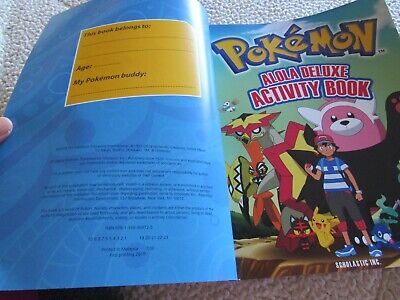 Pokemon: Alola Deluxe Activity Book