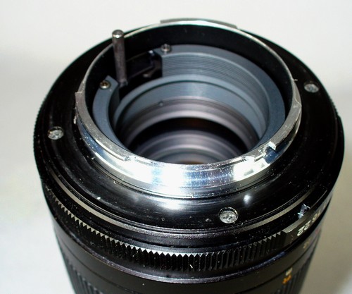 MINOLTA MC CELTIC 135MM F2.8 LENS + 3X TELECONVERTER + 5 FILTERS + NIKON CASE - Picture 11 of 21