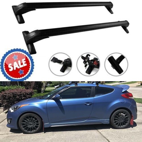 For Hyundai Veloster 1221 43.3INCH Top Roof Rack Cross Bar Luggage