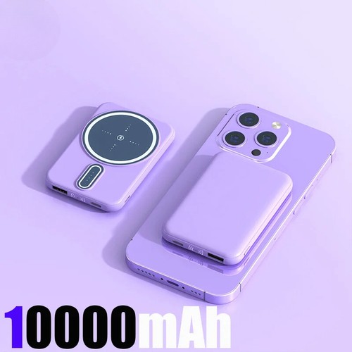 Banque d'alimentation 50000mAh charge magnétique sans fil légère charge super rapide - Photo 31 sur 36