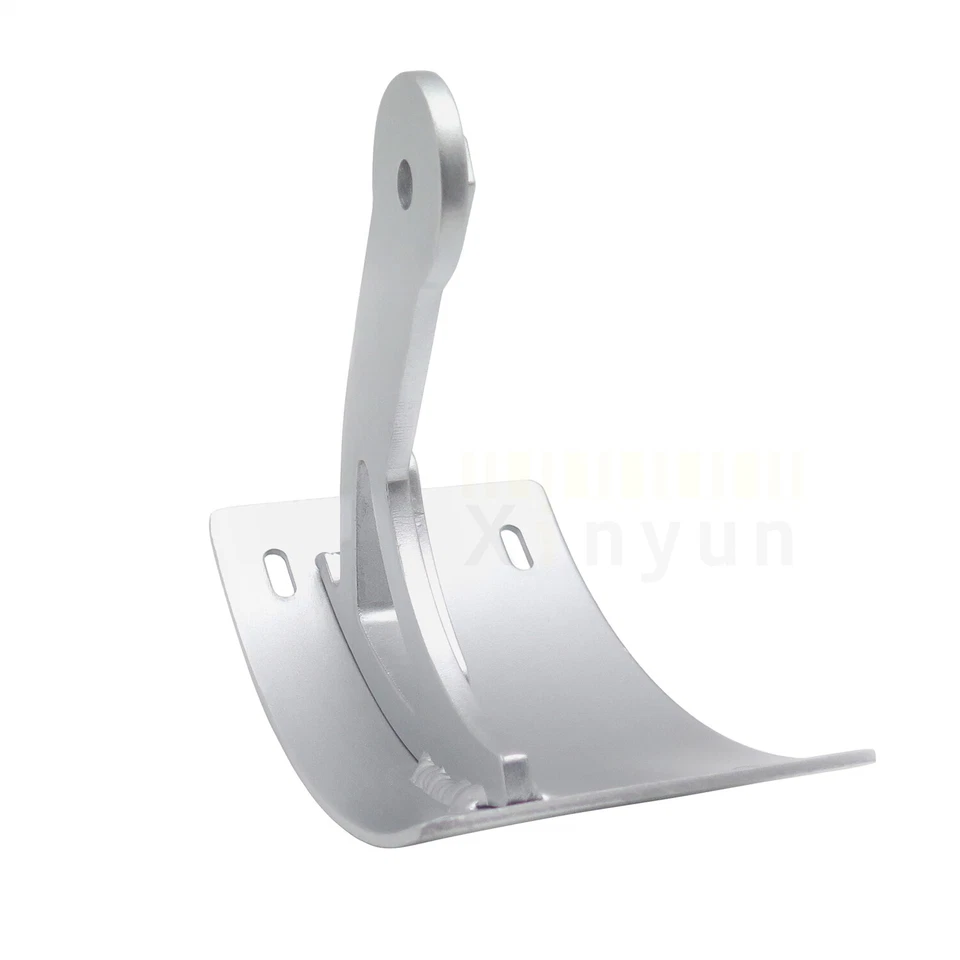 Side License Plate Bracket Holder Curve Silver For Suzuki 06- 13 Boulevard M109R Foto 4 de 4