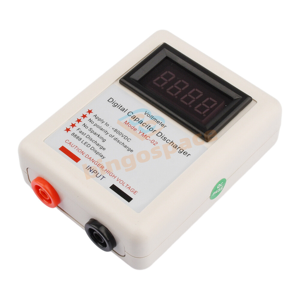 Digital Capacitor Discharge Pen Discharging Tool with Voltmeter without Sparking eBay