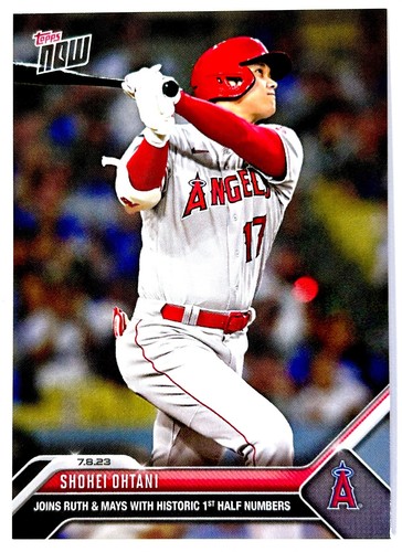2023 Topps Now SHOHEI OHTANI #542 - Los Angeles ANGELS