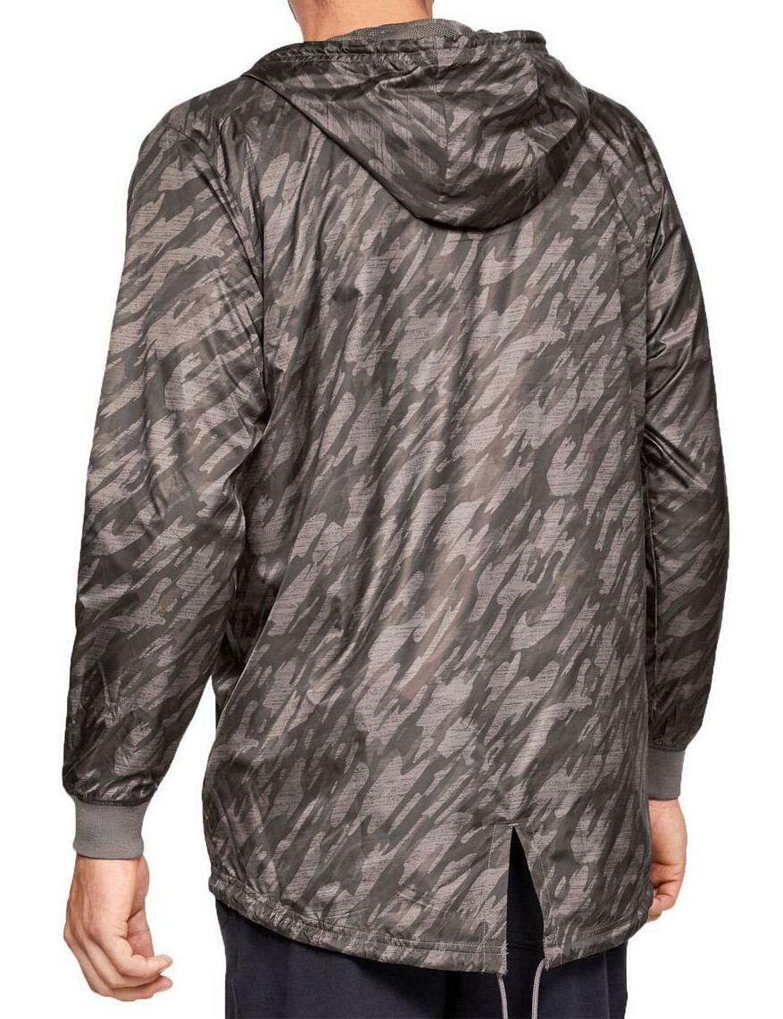 New Under Armour UA Longline Anorak Fresh Clay Lightweight