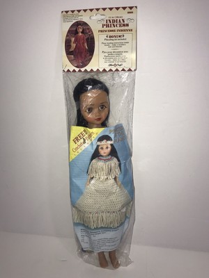 fibre craft indian princess doll