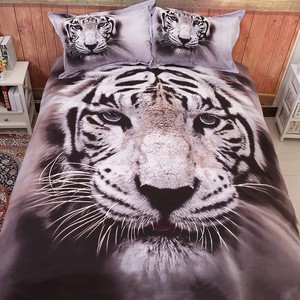 Queen Tiger Duvet Quilt Doona Cover Set